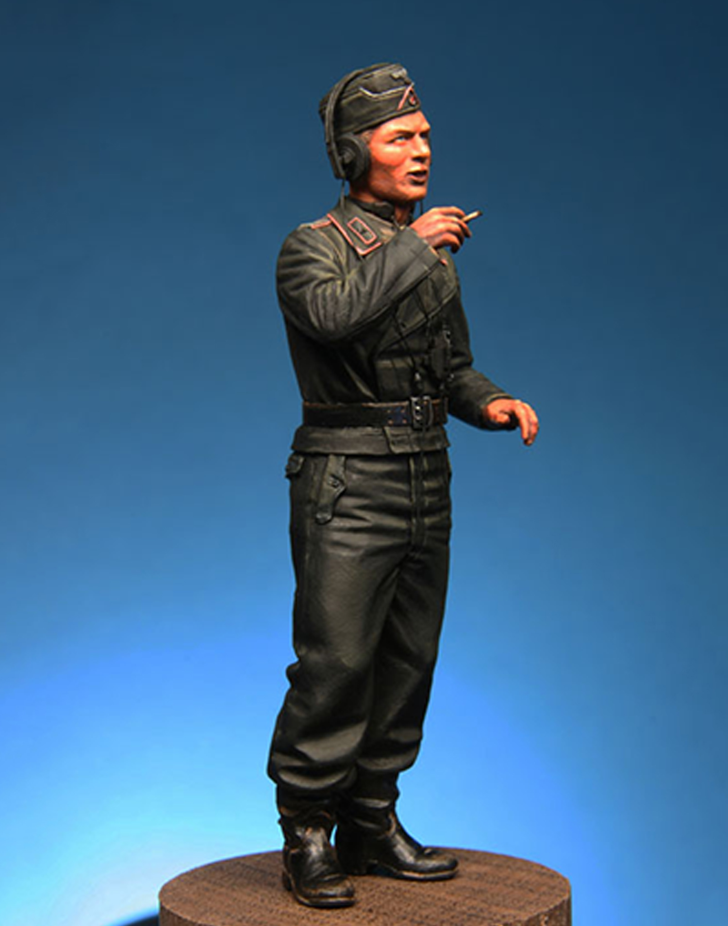 Model Cellar Panzer II Commander Crewman figurini set 2 pezzi WWII