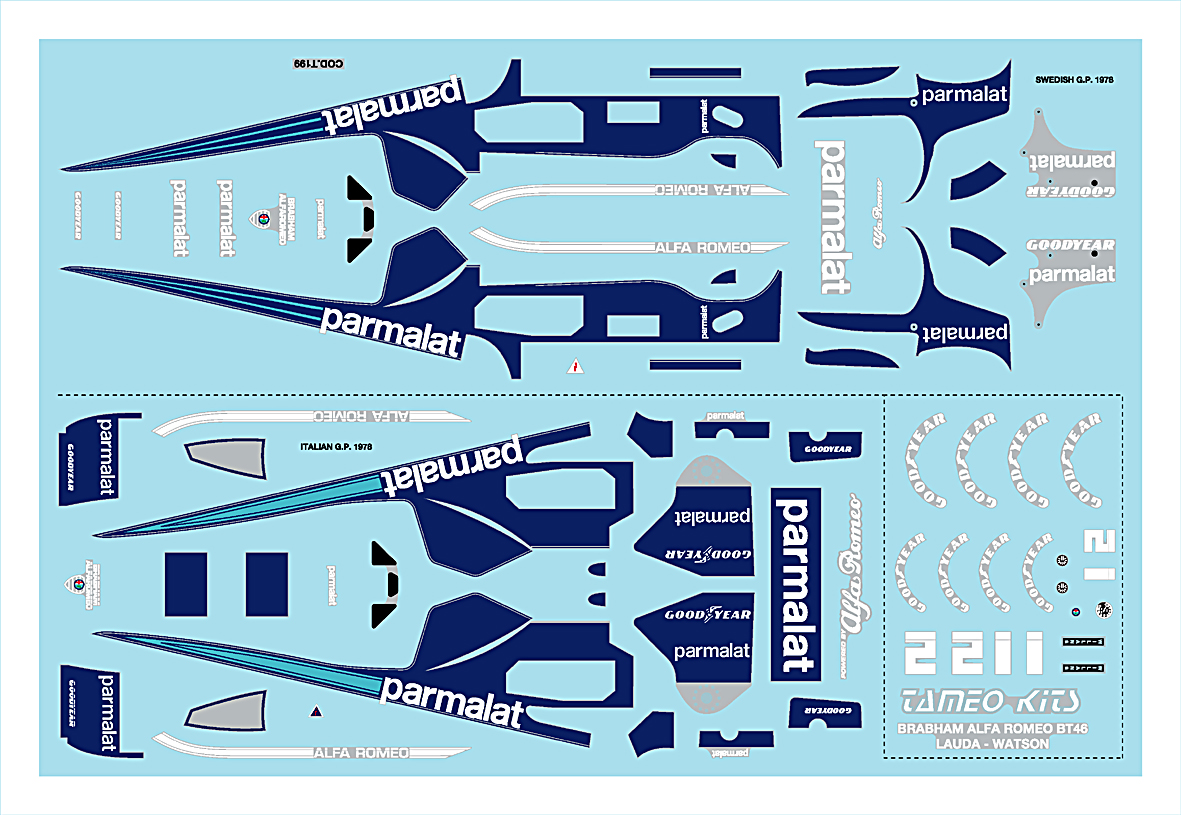 Tameo Kits TMK 232 Kit Modellino