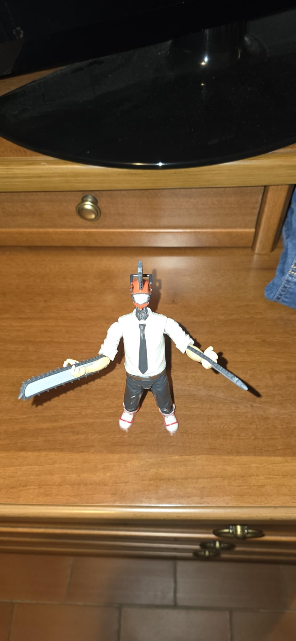 Bandai Anime Heroes Chainsaw Man action figure 17 cm accessori