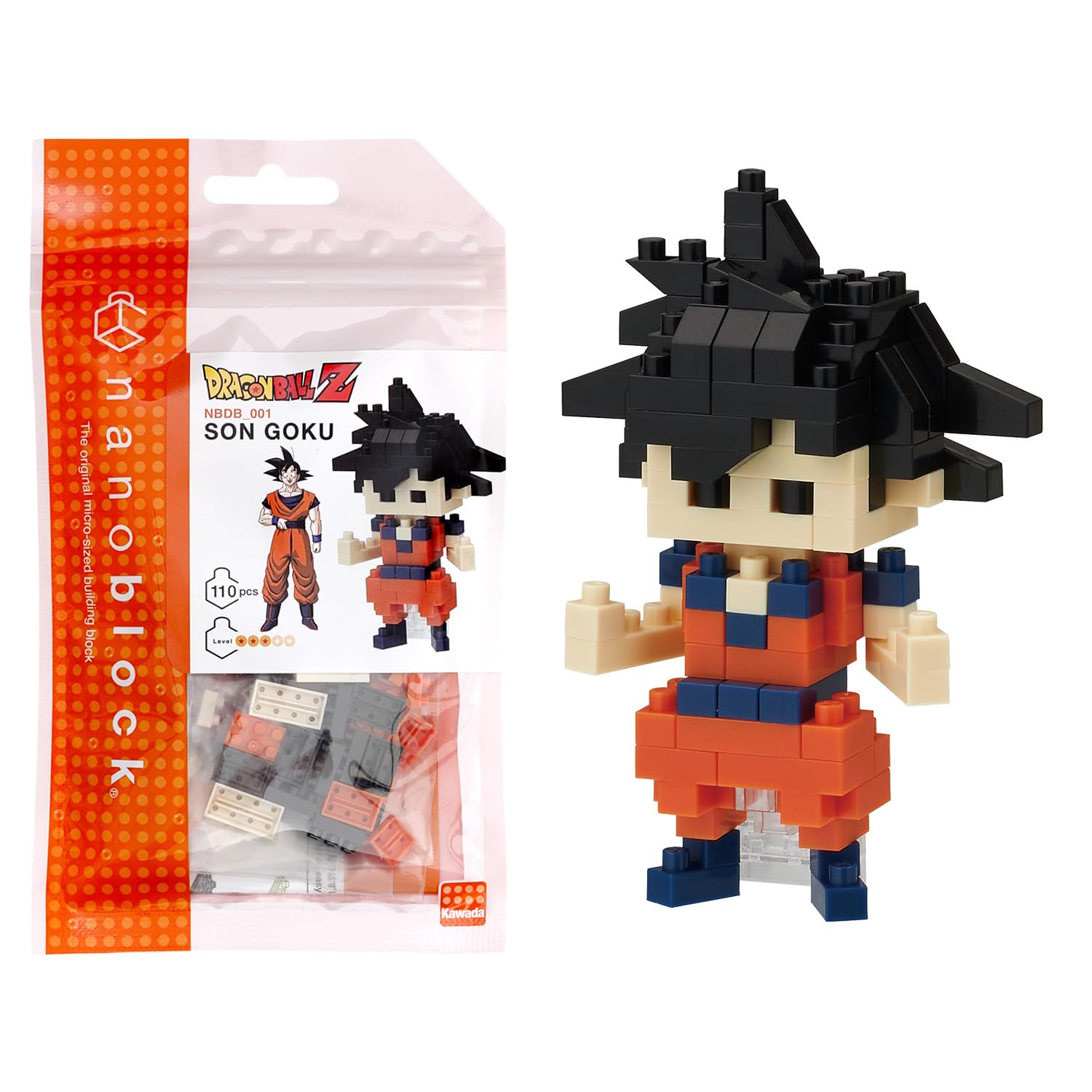 Nanoblock Dragon Ball Z Vegeta mattoncini NBDB004