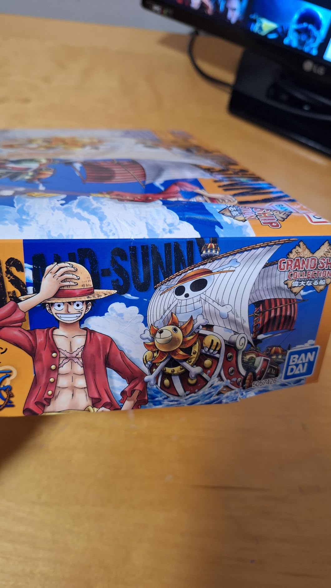 Bandai One Piece Grand Ship Collection Thousand Sunny modello nave 15cm