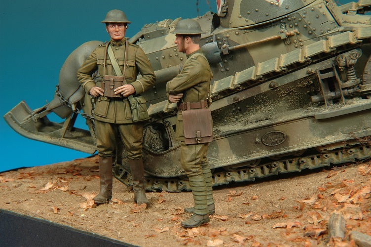 Model Cellar US Infantry Officers combo set kit resina