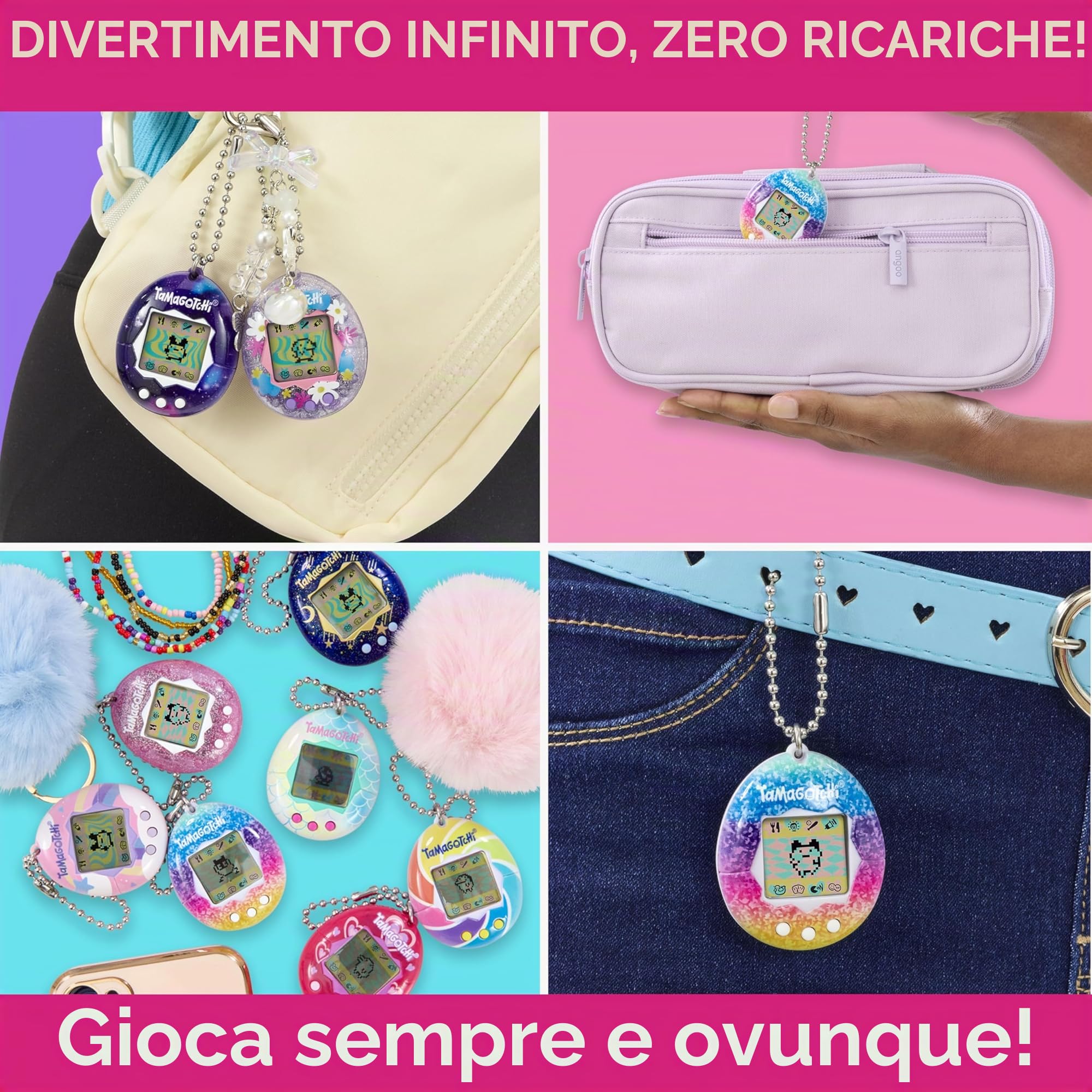 Bandai Tamagotchi Unicorn 42927 animale virtuale originale