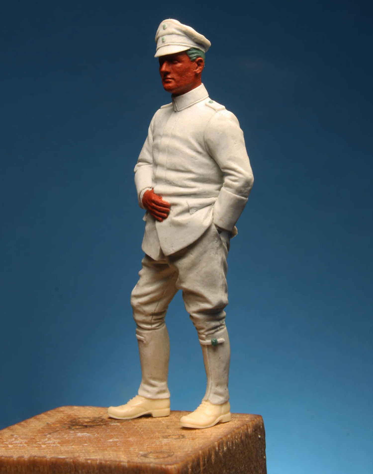 Model Cellar WWI German Infantry Officer figurino ufficiale