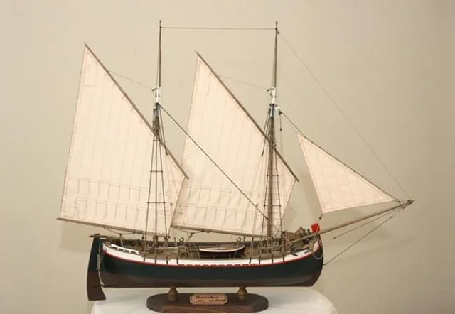MarisStella Trabaccolo 1:32 kit modello nave 80,9 cm interni