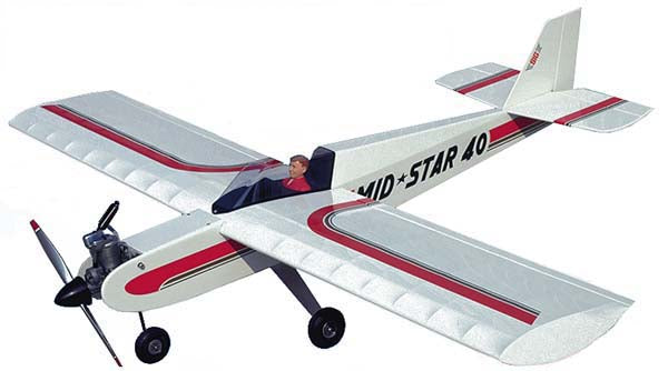 SIG Mid-Star 40 Kit aeromodello balsa 1638 mm