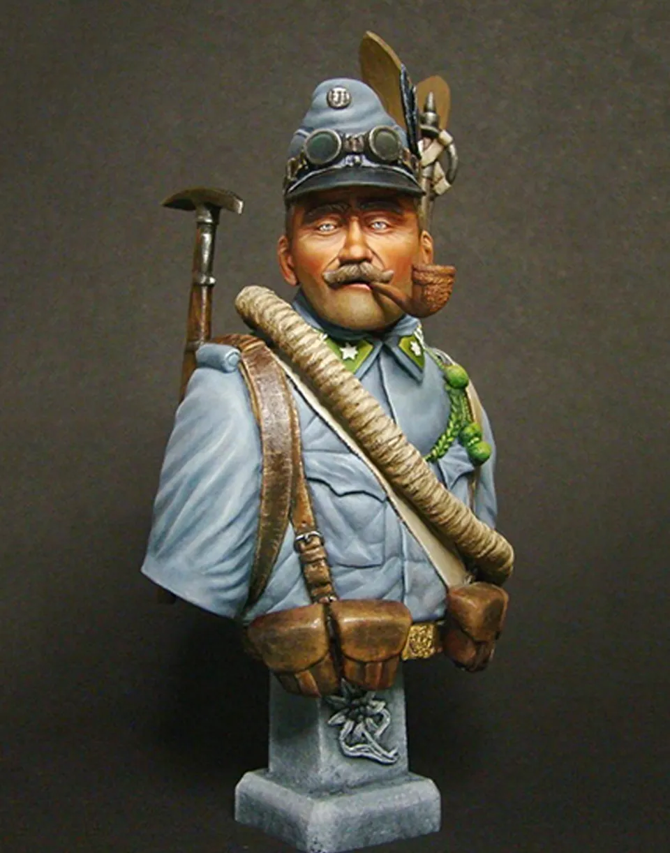 Model Cellar WWI Austro-Hungarian Alpine Ski Trooper figurino