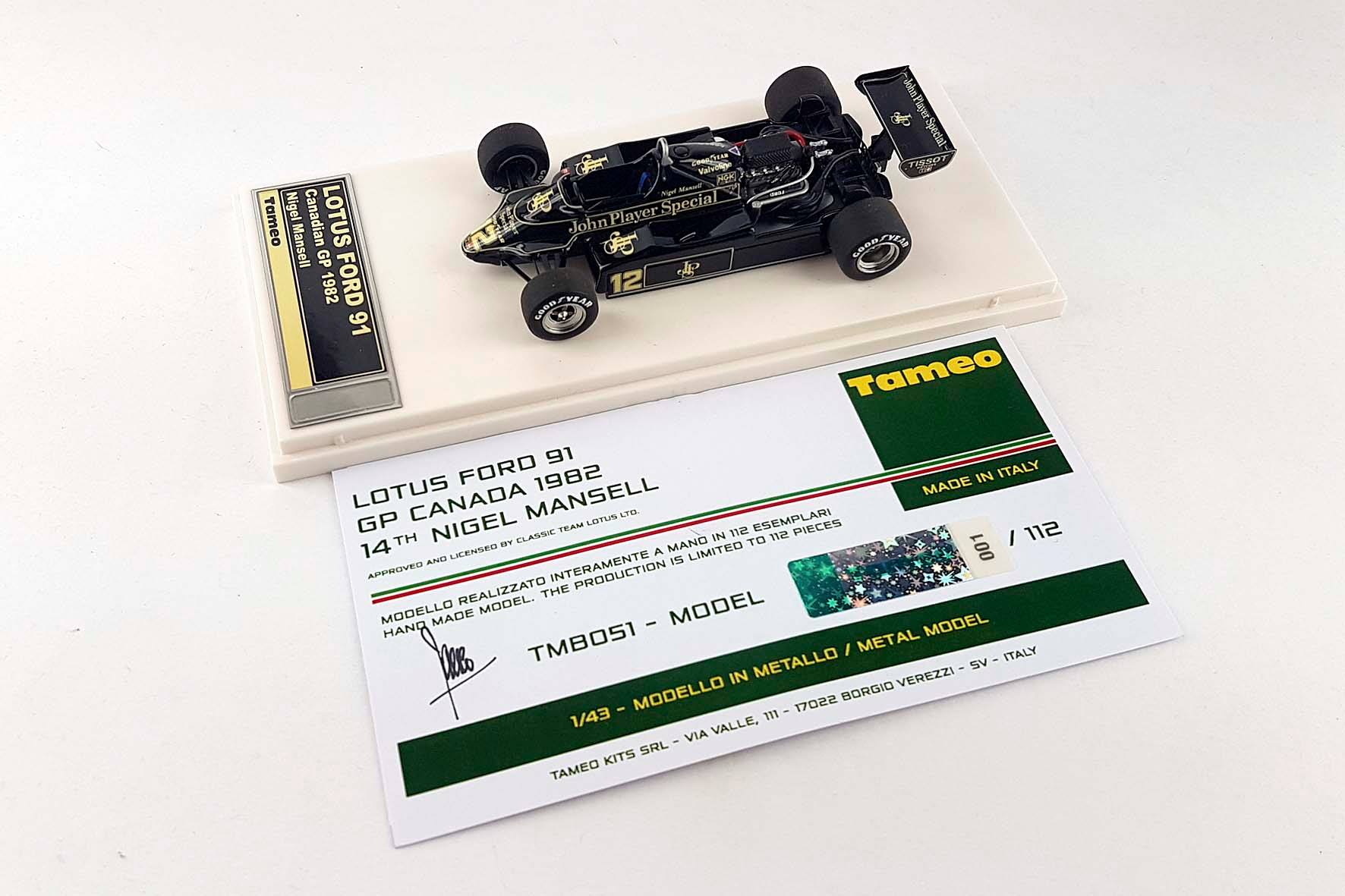 Tameo Kits TMB 051 kit montaggio in metallo