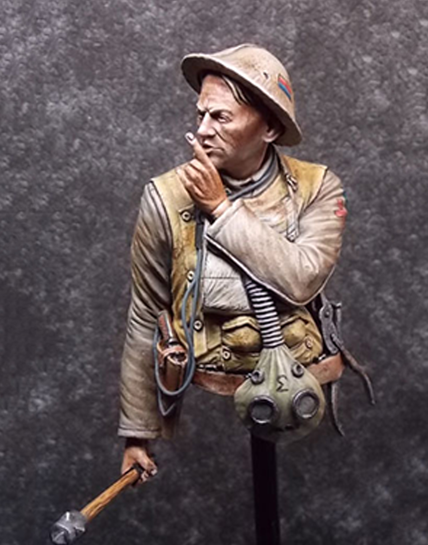 Model Cellar British Trench Raider figurino soldato WWI