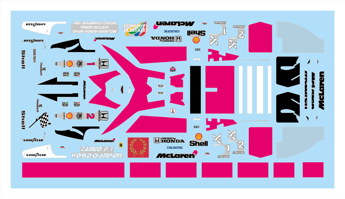 Tameo Kits WCT 91 kit montaggio 1/43