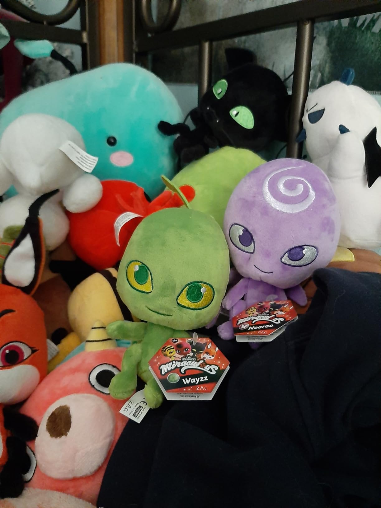 Bandai Miraculous Wayzz peluche Kwami tartaruga 15 cm