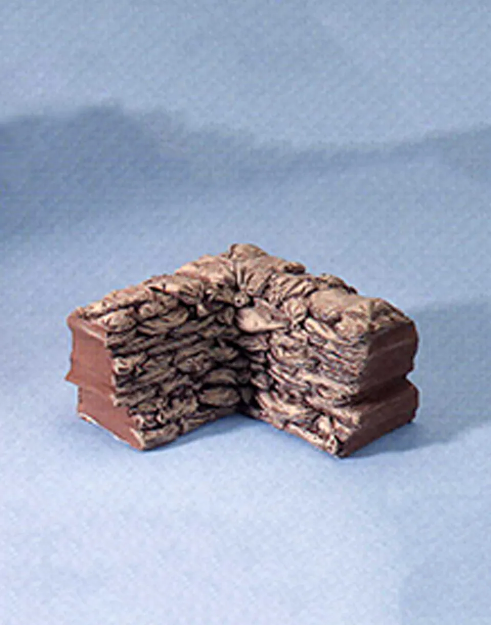 Model Cellar Interlocking Sandbag Sections Inside Corner sacchi