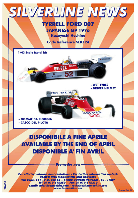 Tameo Kits TN438 accessorio scala 1/43