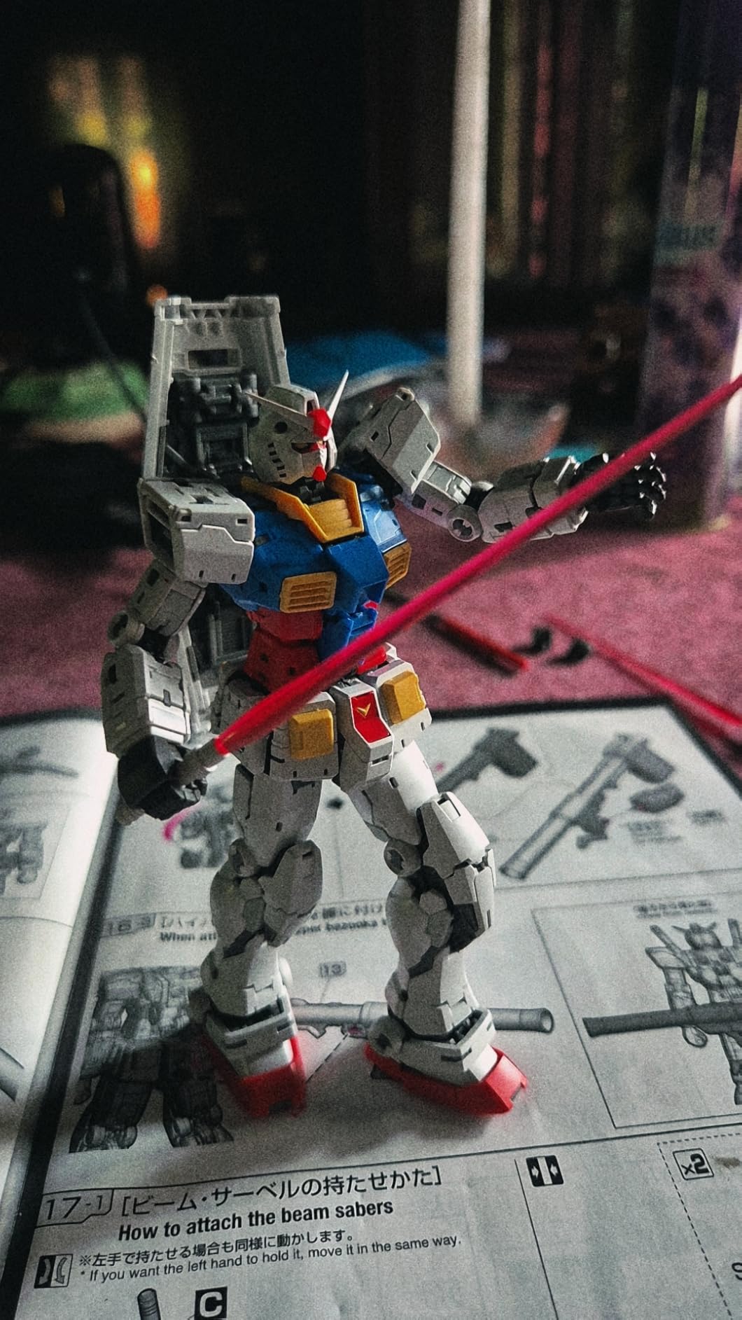 Bandai RG RX-78-2 Gundam Ver.2.0 model kit 1/144