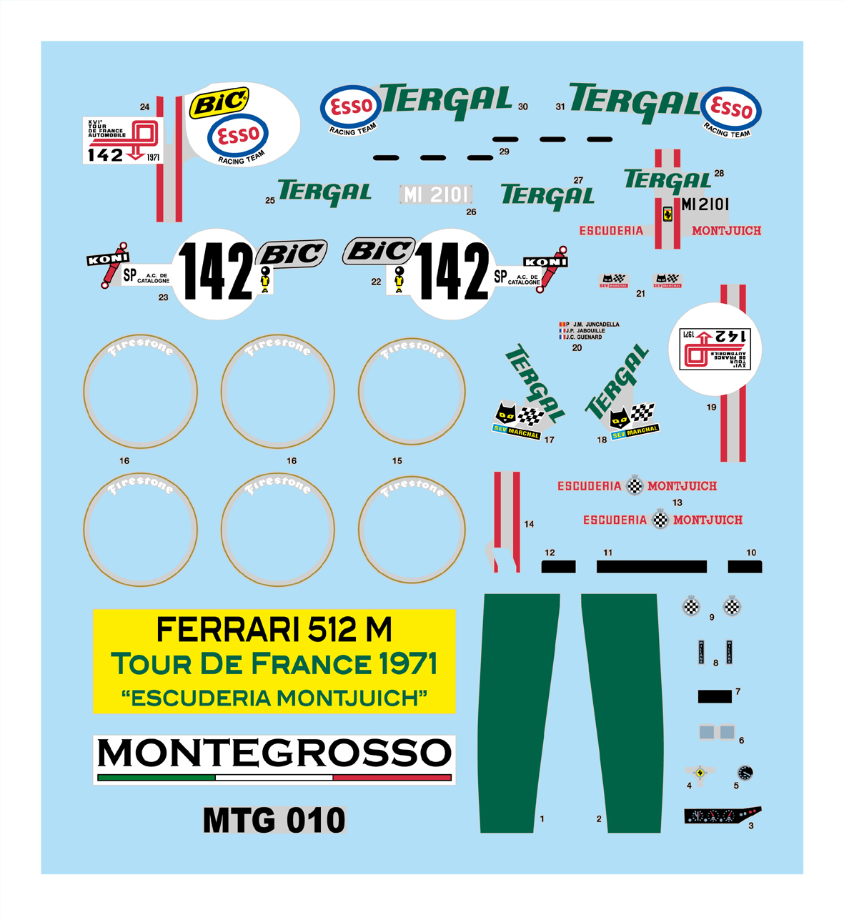 Tameo Kits MTG 010 kit modello 1/43 da montare
