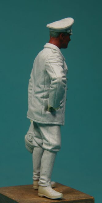 Model Cellar WWI Russian Pilot busto in resina