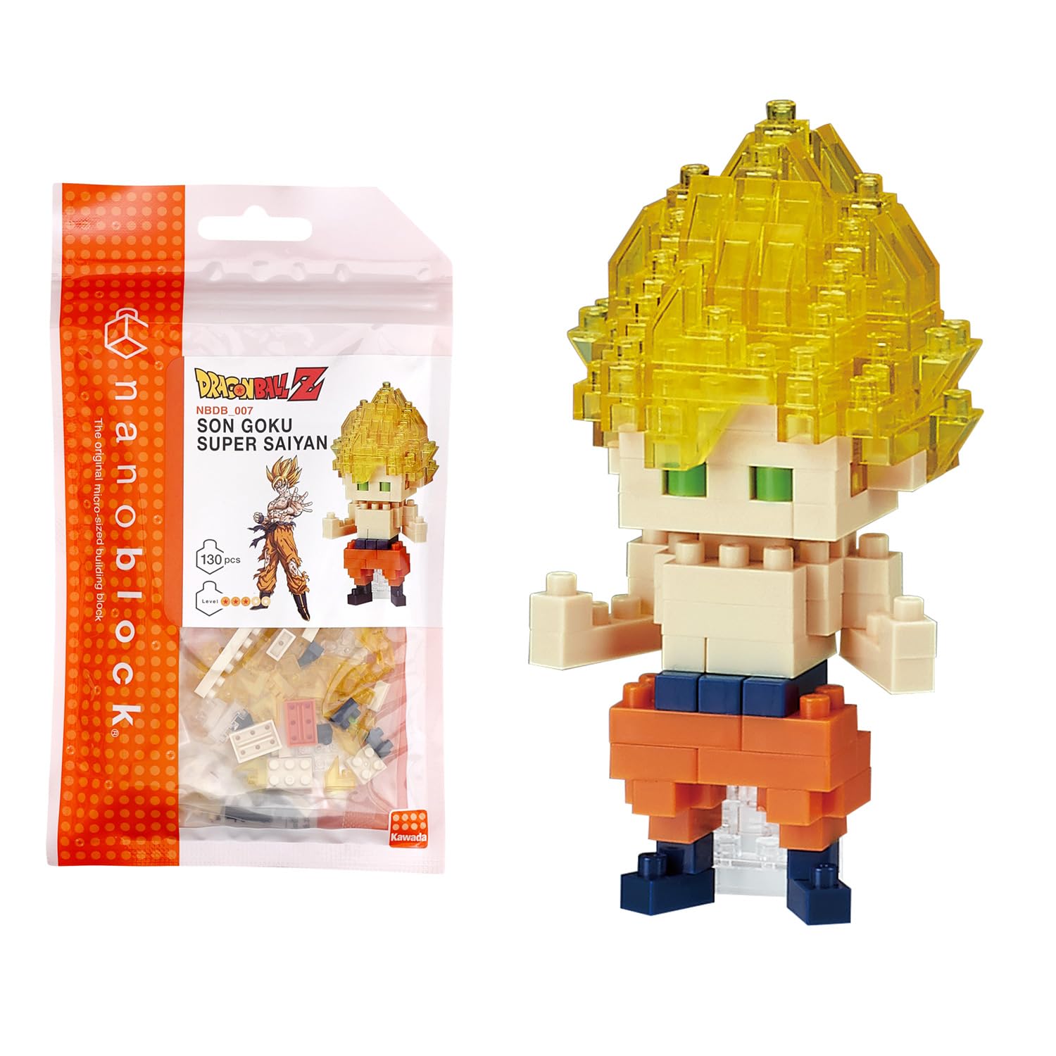 Nanoblock Dragon Ball Z Vegeta mattoncini NBDB004