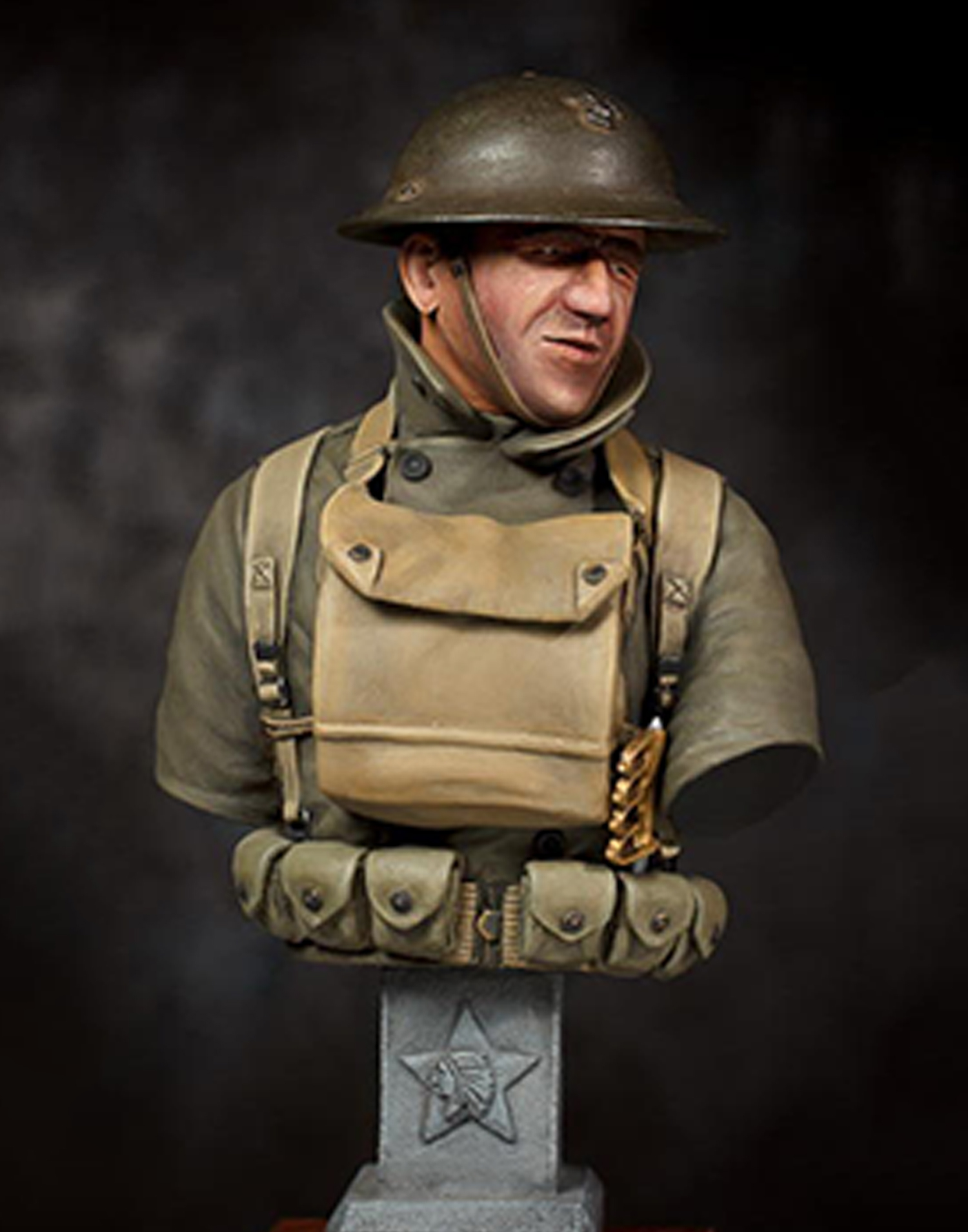 Model Cellar US Marine Belleau Wood 1918 statuetta resina