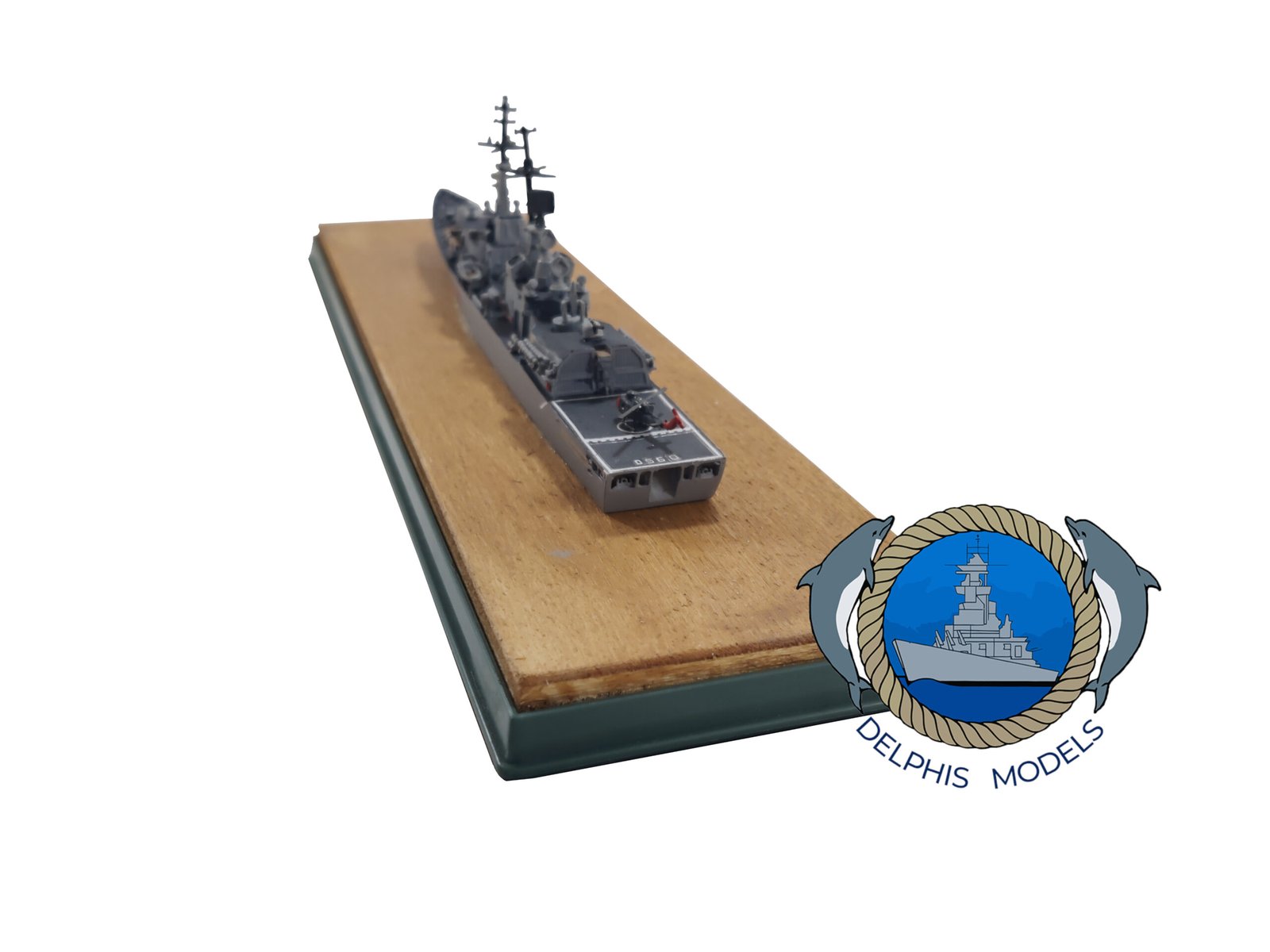 Delphis Models Durand de la Penne D560 modello montato con teca