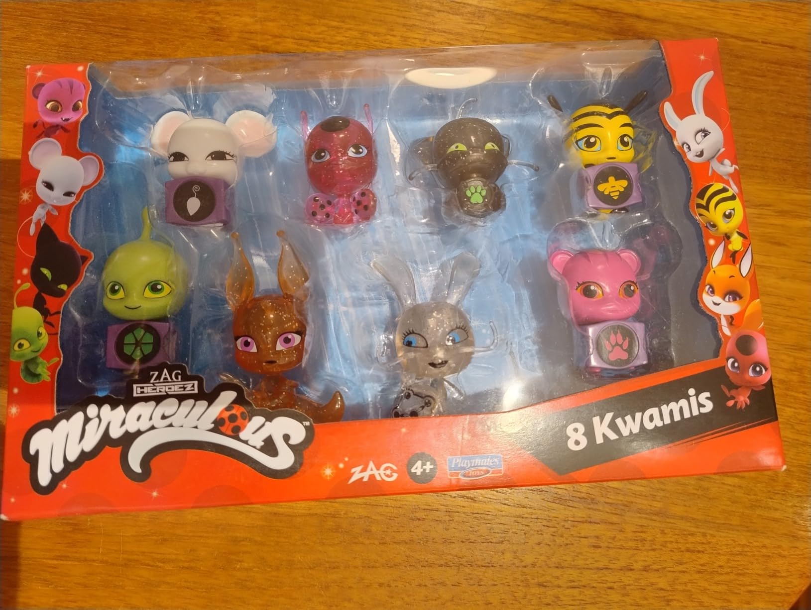 Miraculous Kwami set 8 mini-figure da collezione P50532