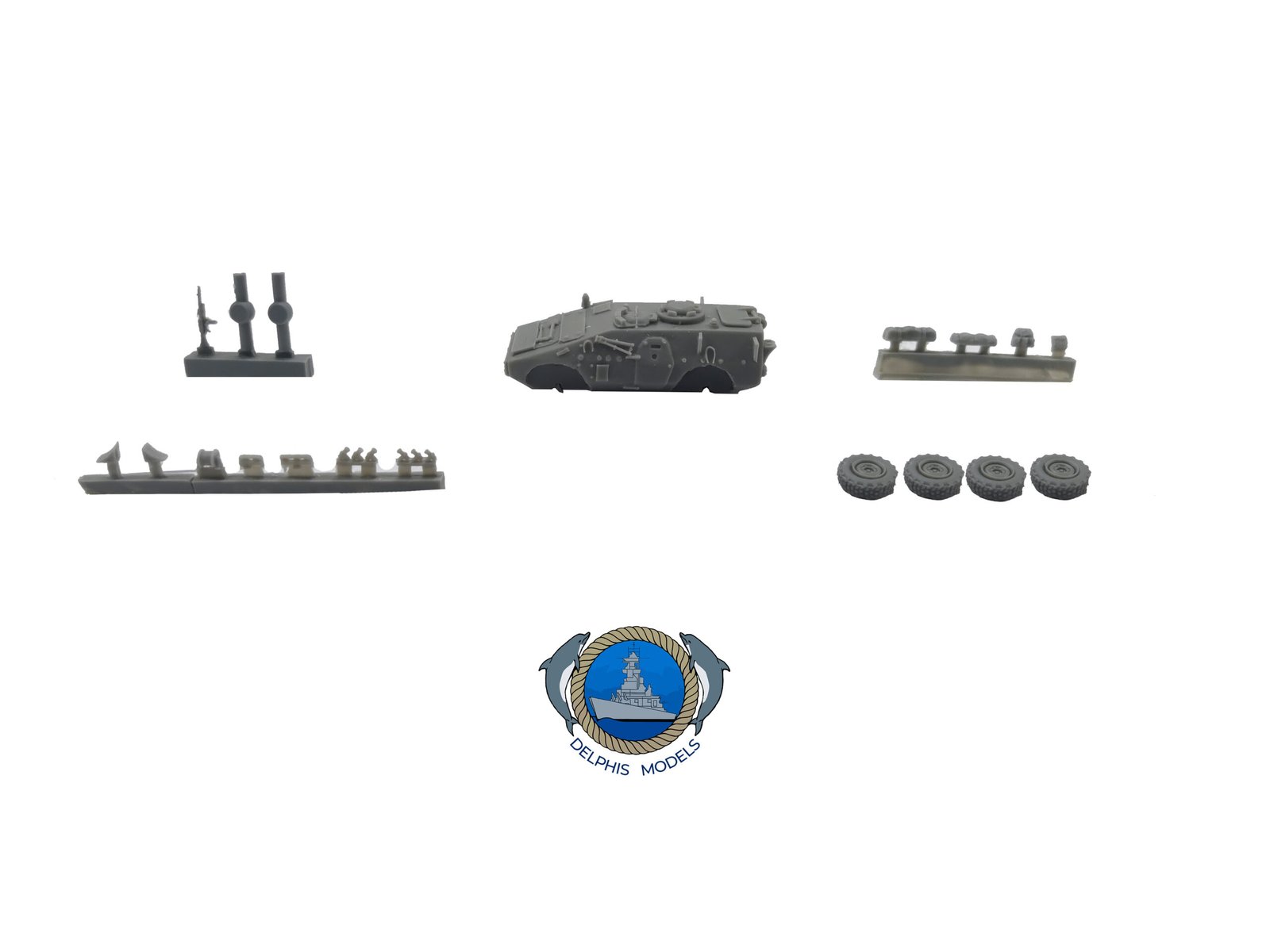 Delphis Models Puma 4x4 blindato 1:87 kit resina