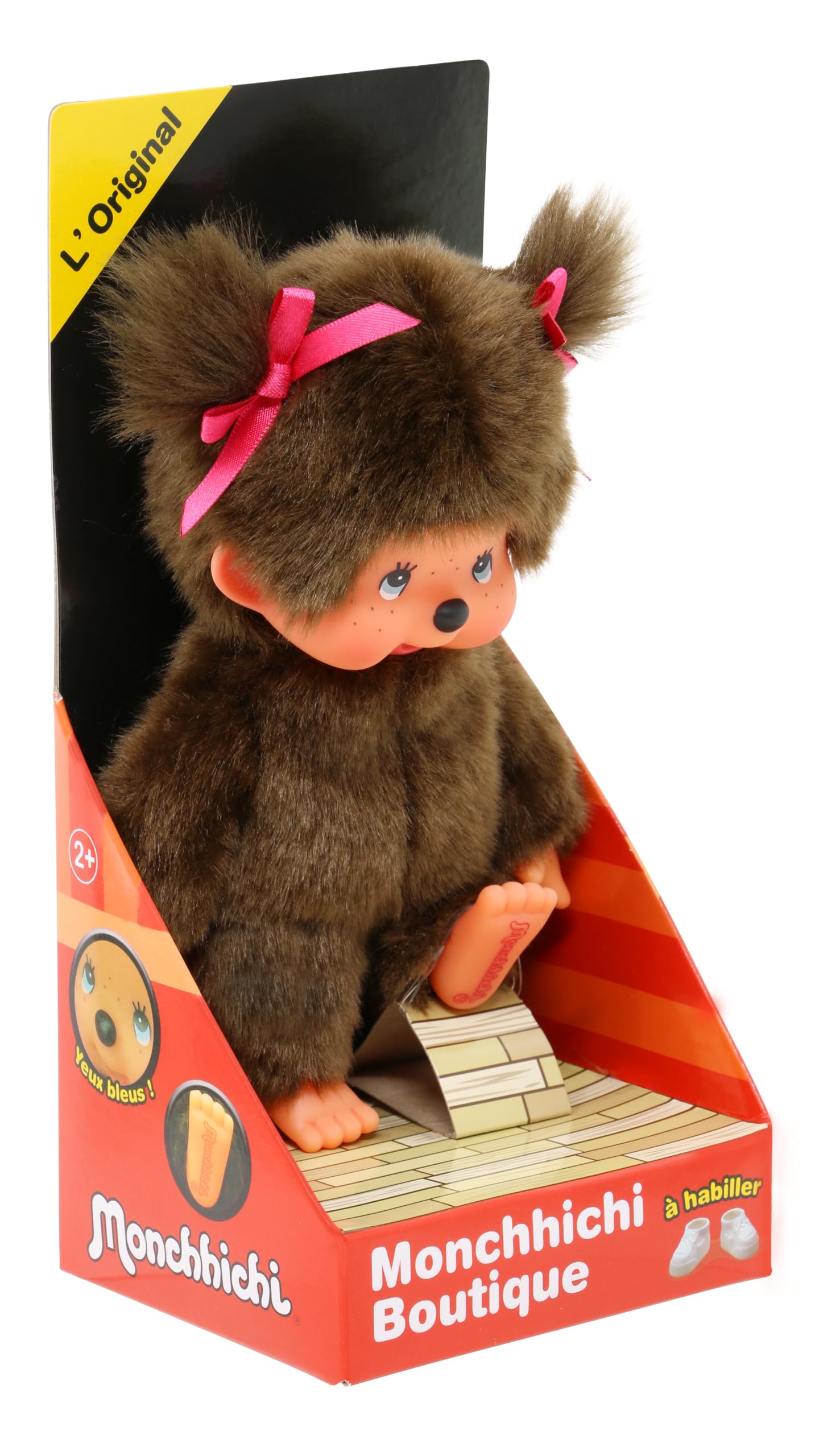 Monchhichi Classico Femminuccia peluche 20 cm