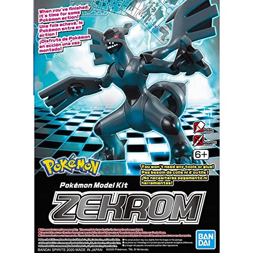 Bandai Pokémon Zekrom statuetta articolata 11 cm