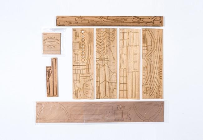 MarisStella Brazzera kit nave legno 1:32 adriatica