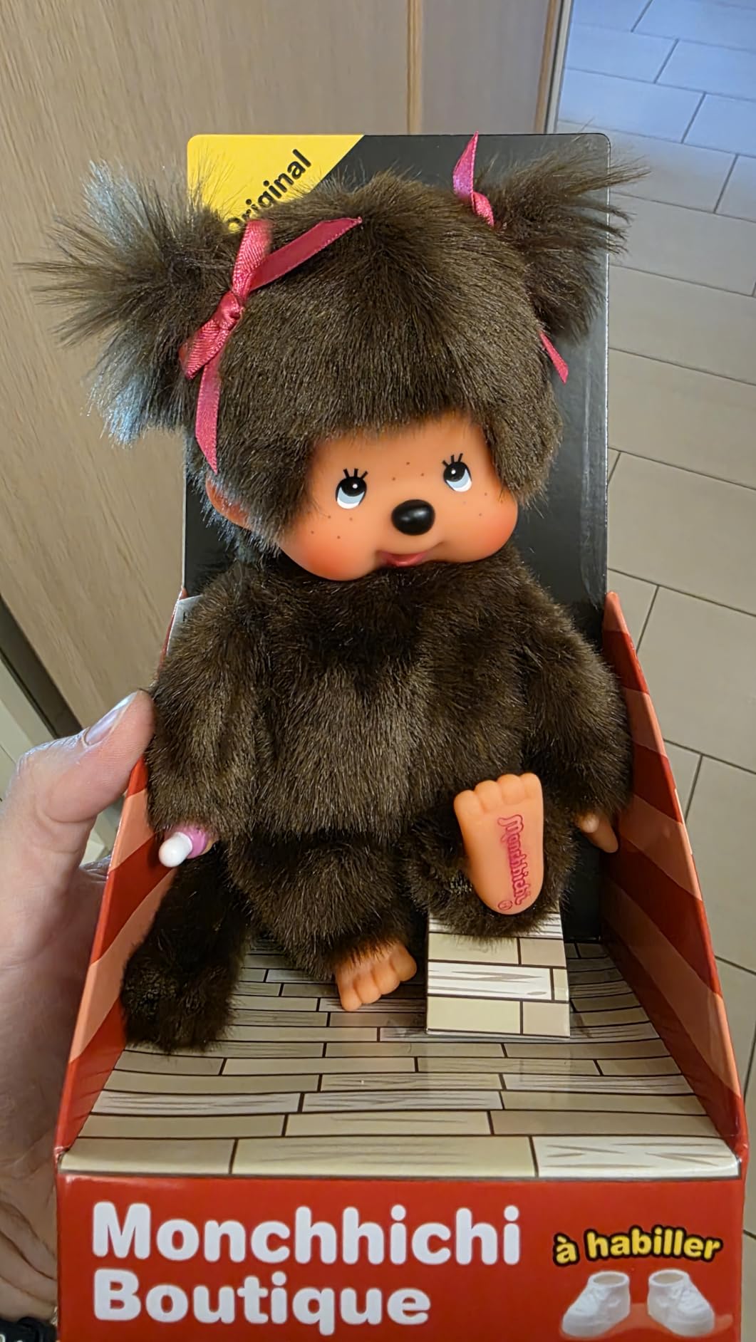 Monchhichi Classico Femminuccia peluche 20 cm