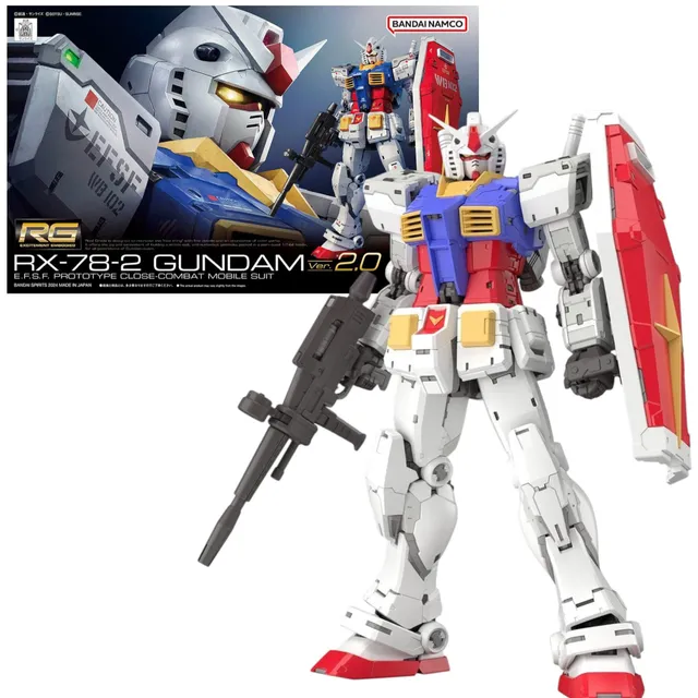 Bandai RG RX-78-2 Gundam Ver.2.0 model kit 1/144
