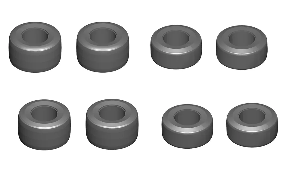 Tameo Kits PWT 22 gomme slick 1/43 2 set