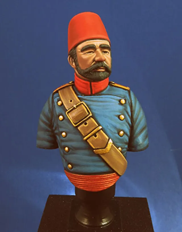 Model Cellar Turkish Infantry Officer Crimea figurino Crimea