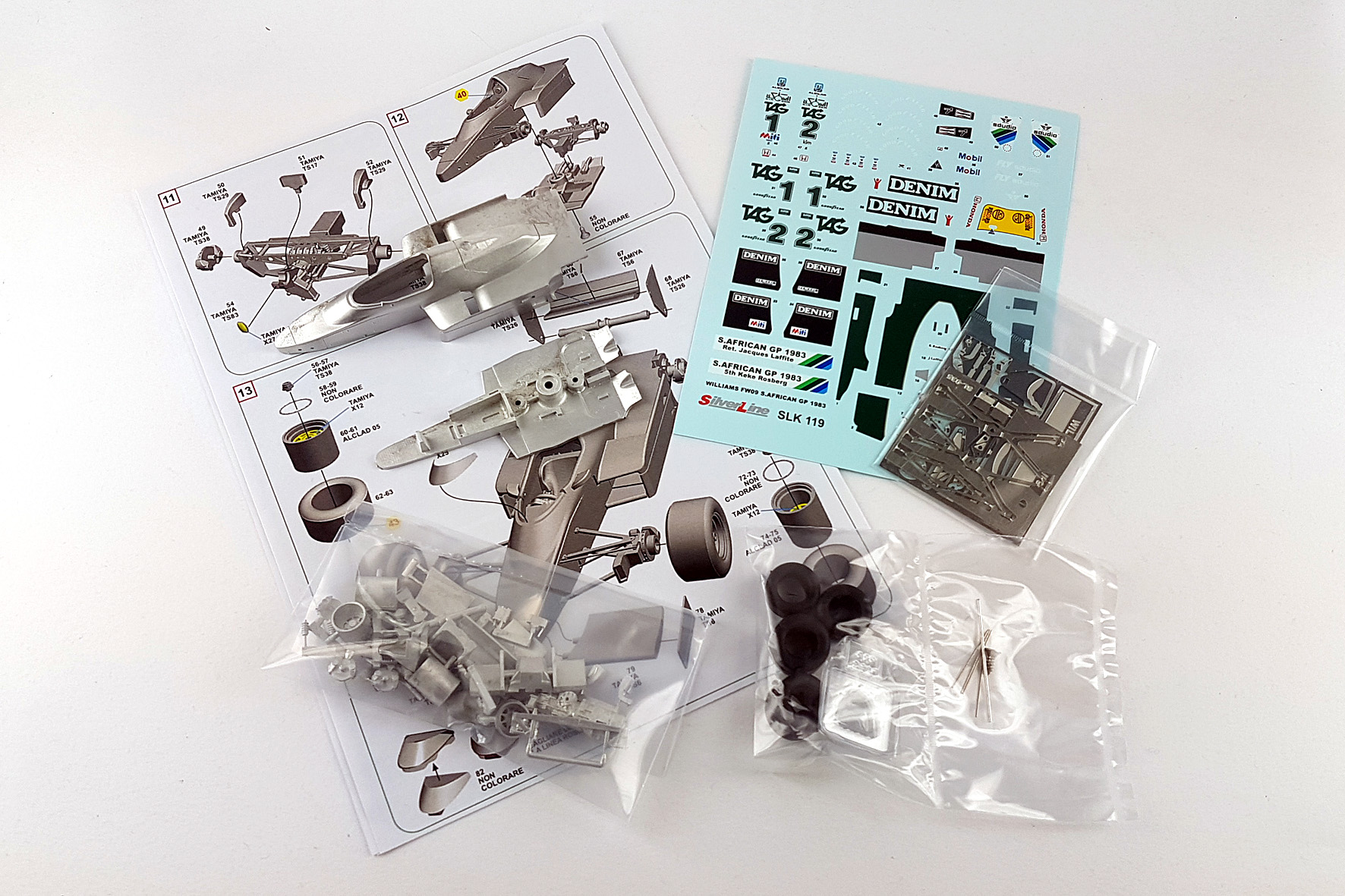 Tameo Kits SLK 119 kit montaggio Silver Line