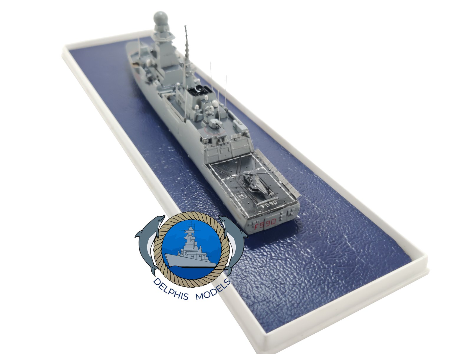 Delphis Models Bergamini F590 kit fregata 1/700 resina