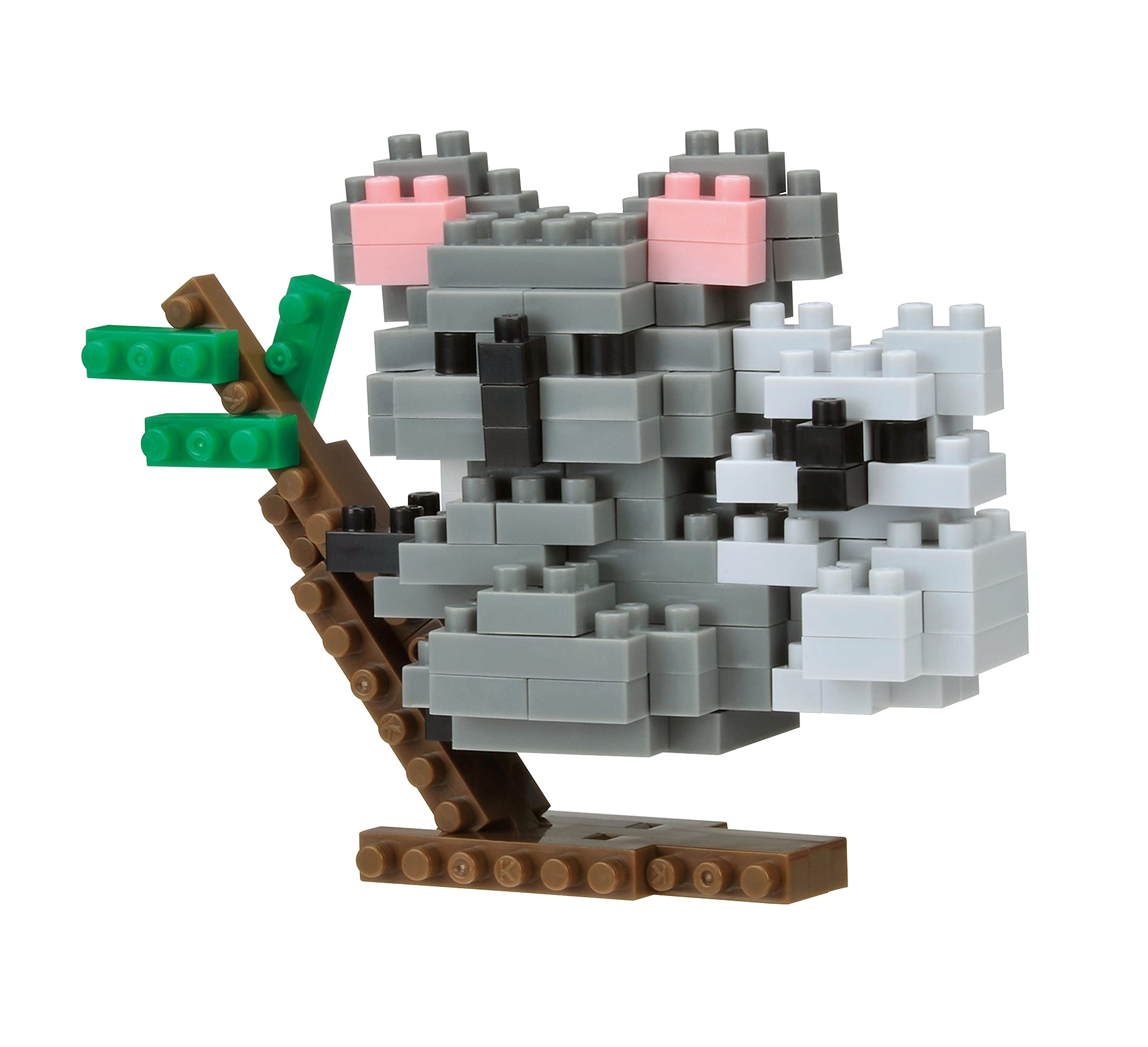 Bandai Nanoblock NBC204 fenicottero rosa set mattoncini