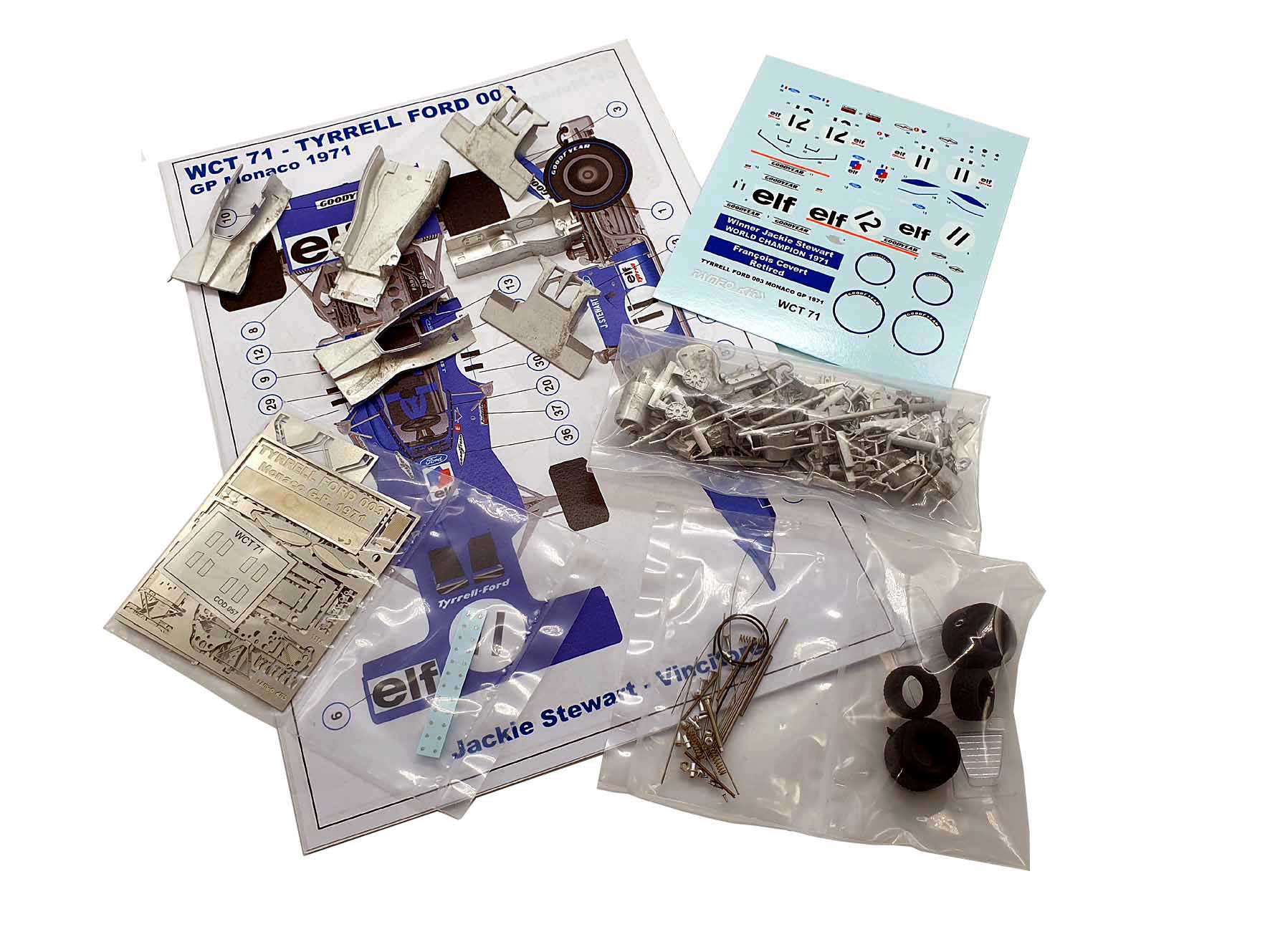 Tameo Kits WCT 71 kit modellino auto 1/43