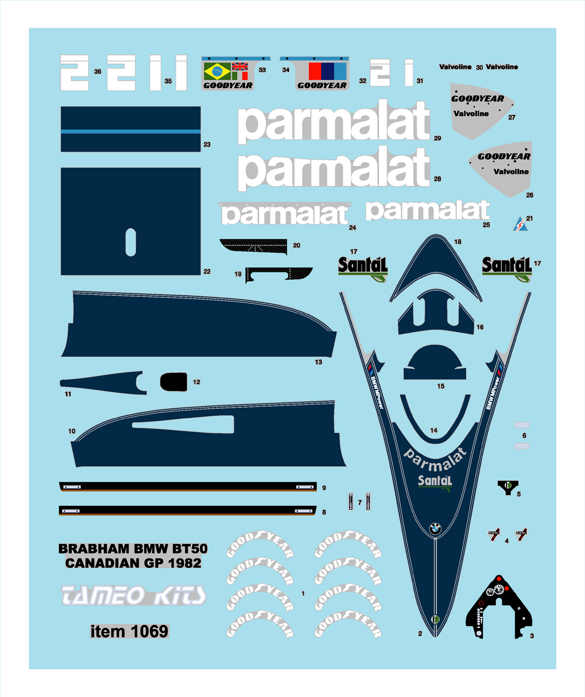 TAMEO Kits CPK 001 Kit Montaggio 1/43 Metallo