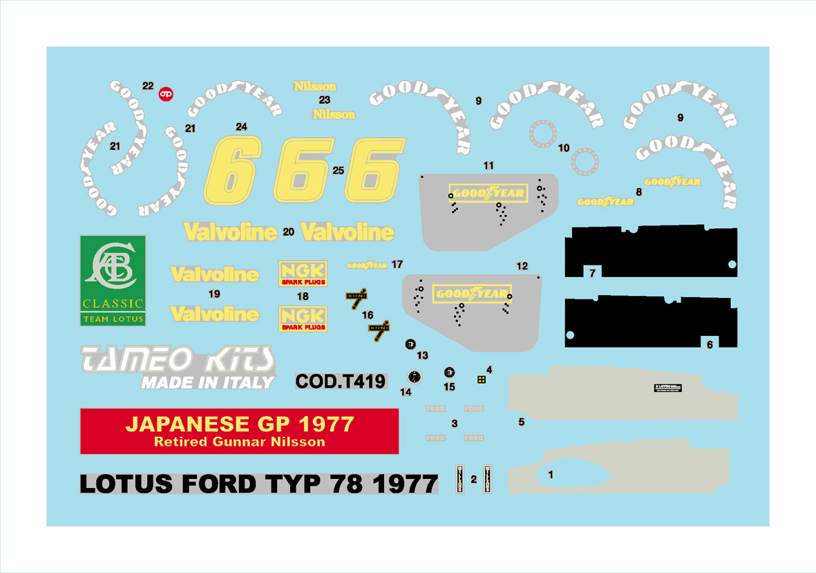 Tameo Kits TMK 403 kit montaggio 1/43 metallo