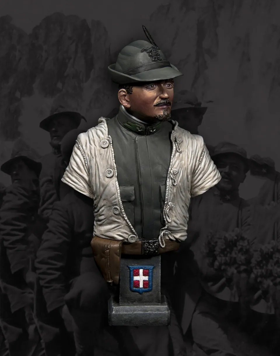 Model Cellar Alpini italiani WWI figurino