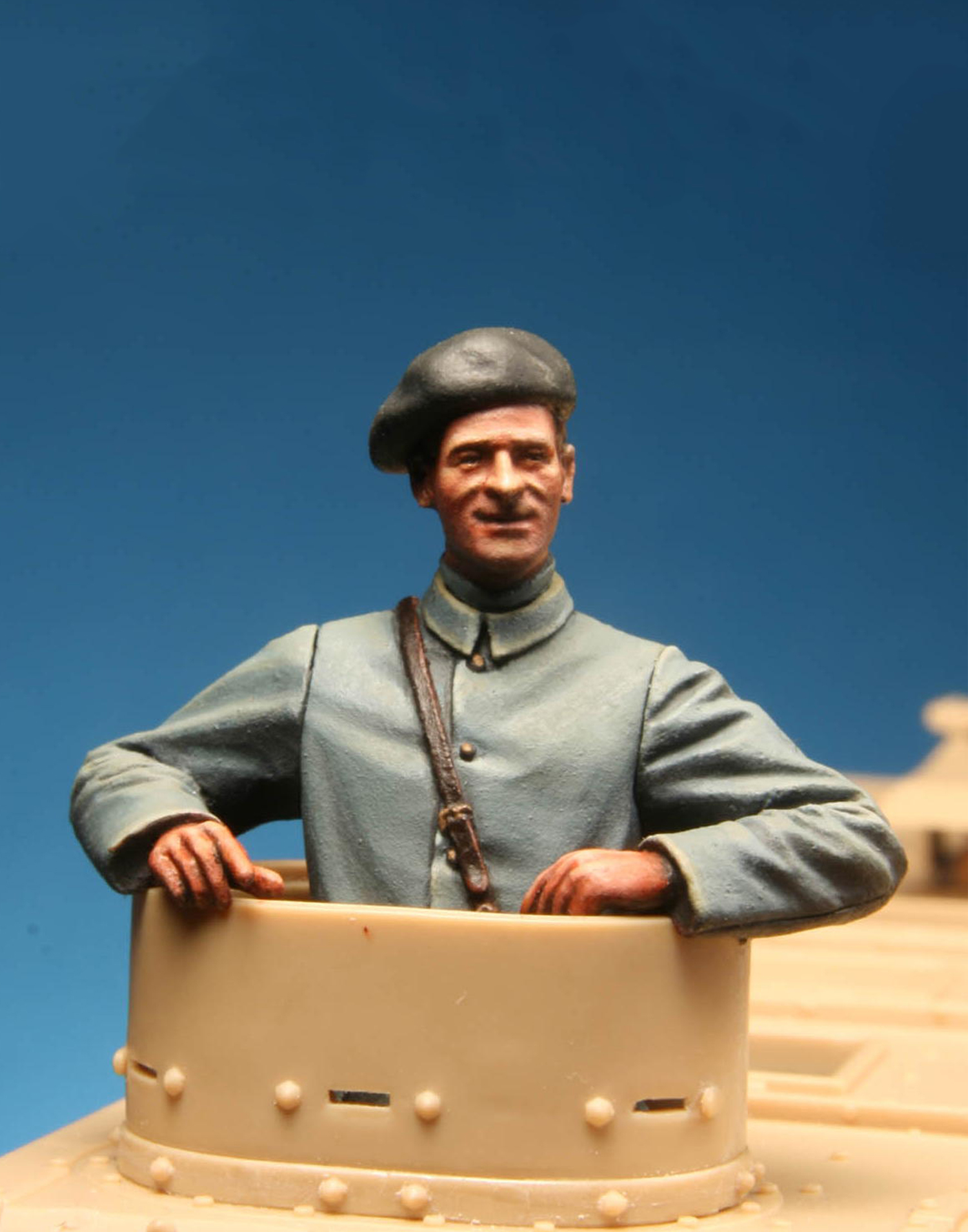 Model Cellar St Chamond Crew figurino equipaggio WWI