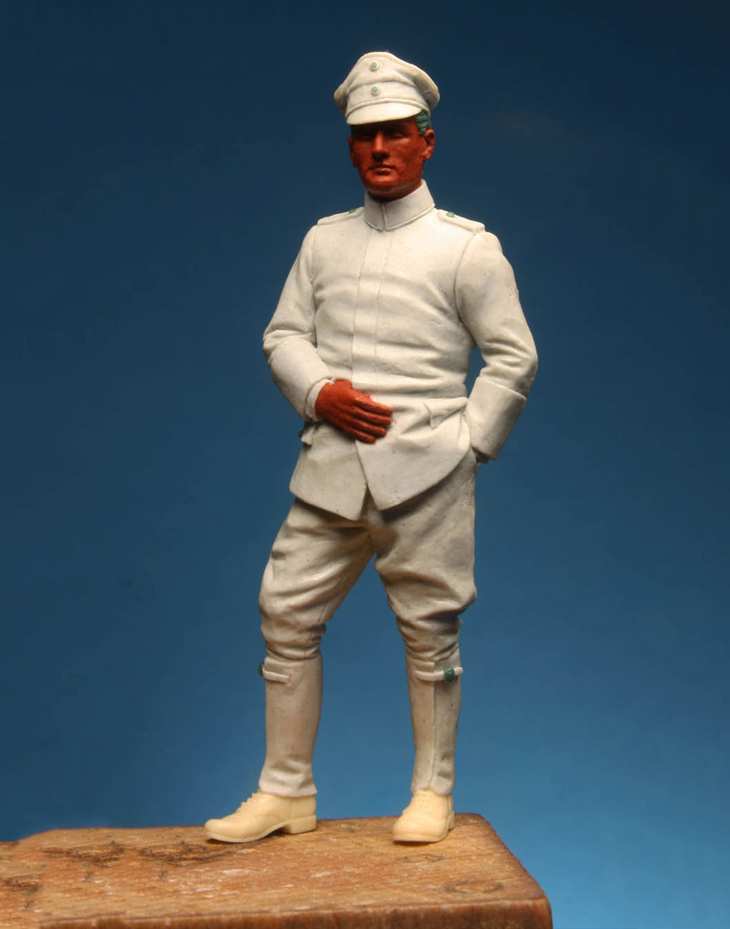 Model Cellar WWI German Infantry Officer figurino ufficiale