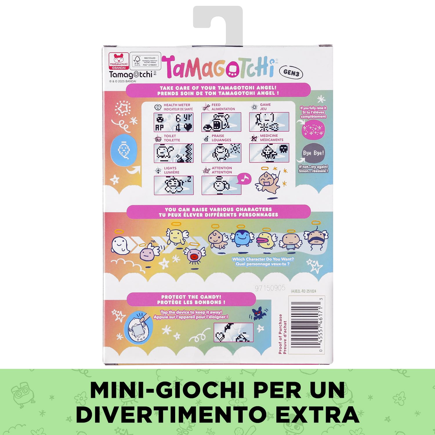 Tamagotchi Originale Angel Night Garden animaletto virtuale