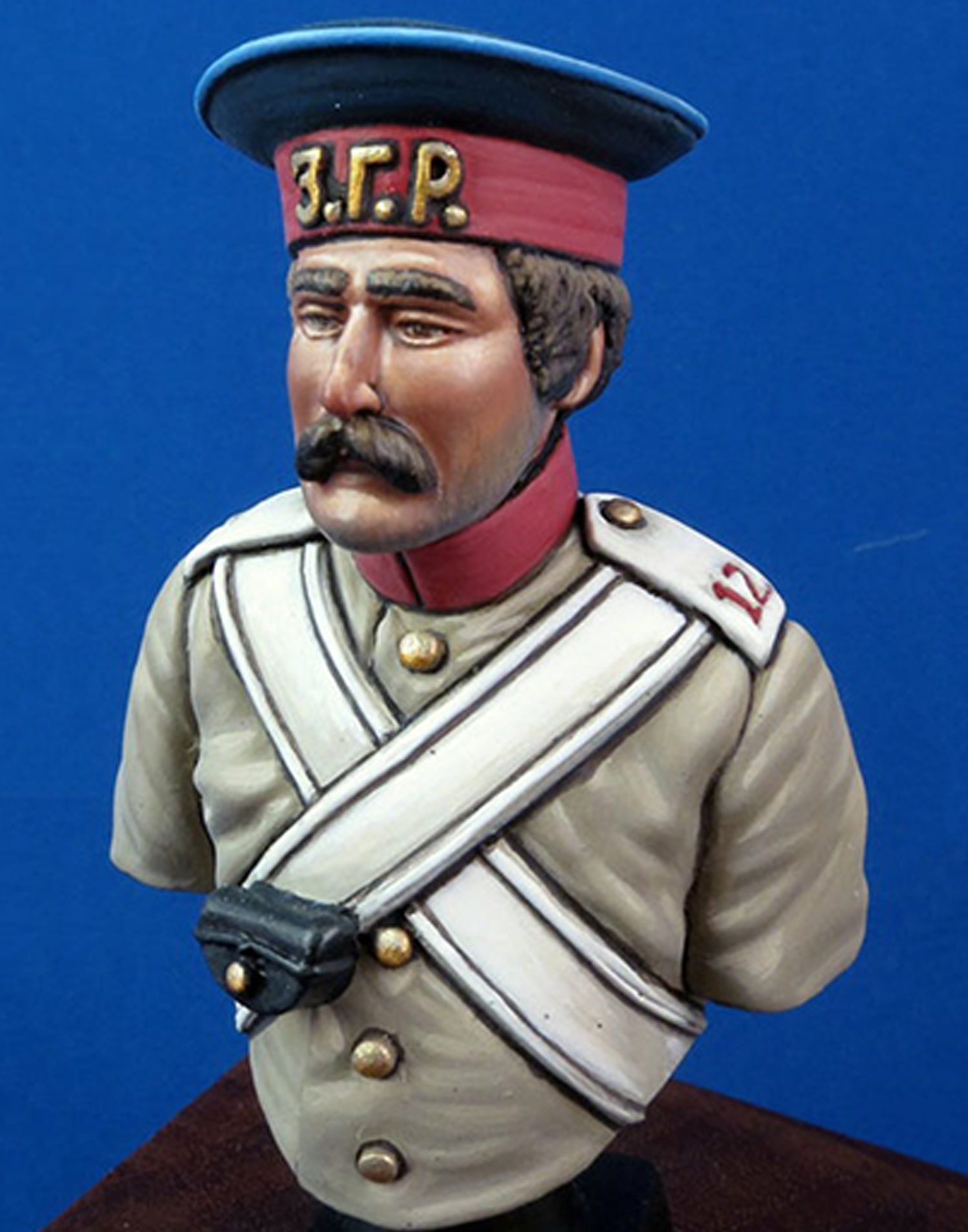 Model Cellar Russian Infantryman Crimea busto Crimea
