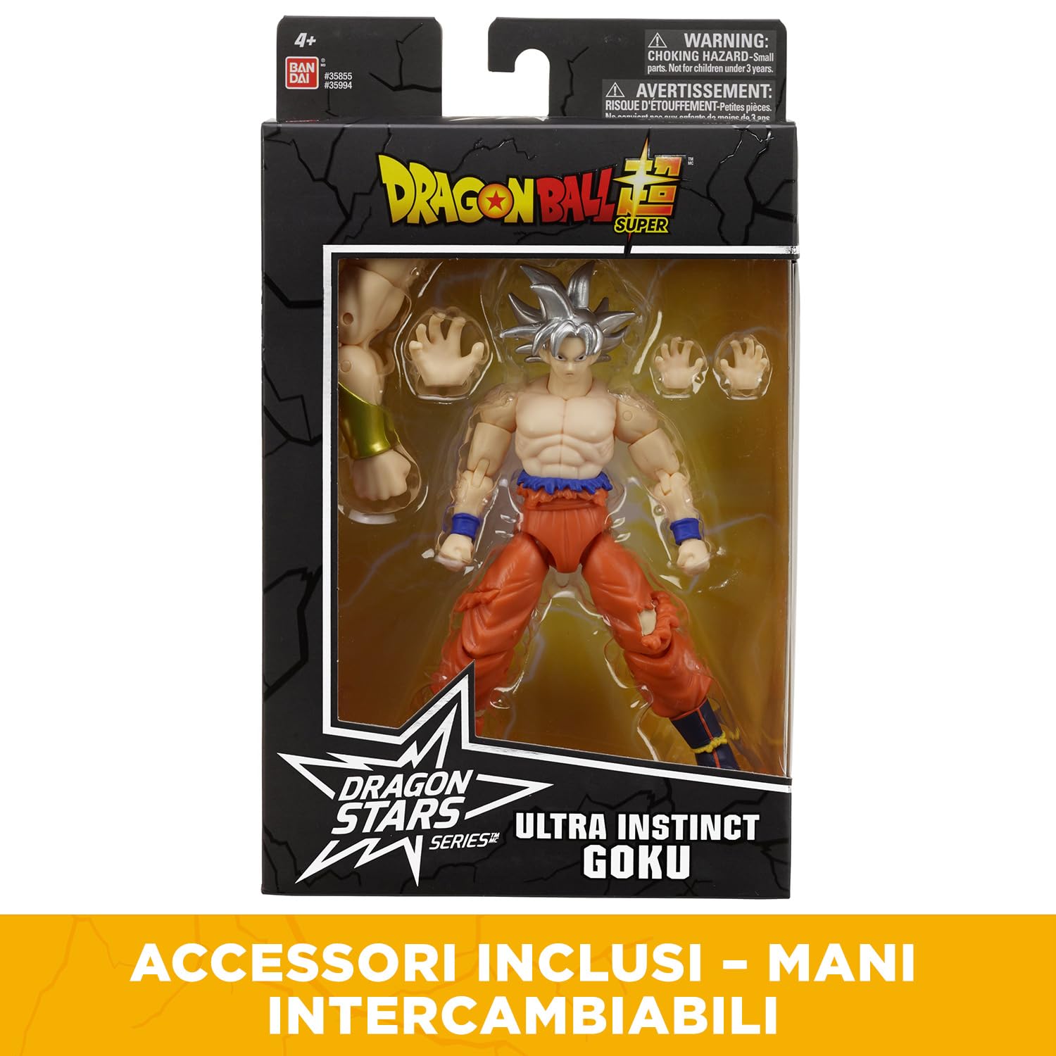 Bandai Dragon Stars Goku Ultra Instinct action figure 17 cm