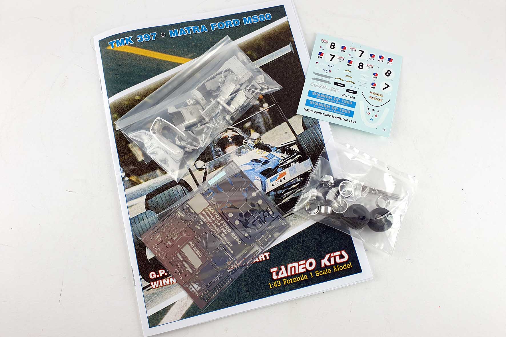 Tameo Kits TMK 397 kit montaggio 1/43 da verniciare