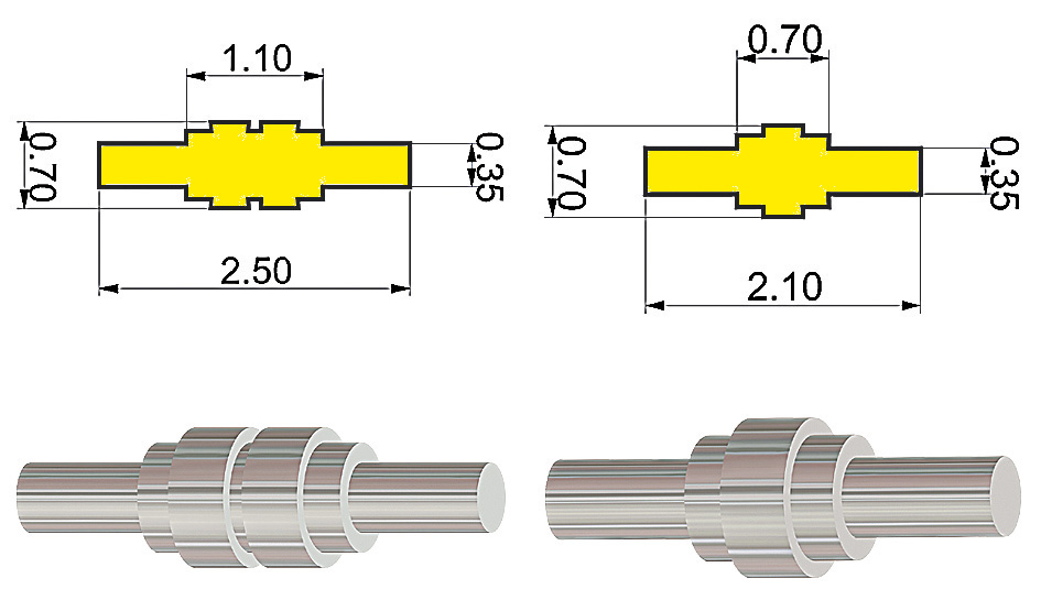 Tameo Kits PG 21 raccordo cavi elettrici 10 pezzi
