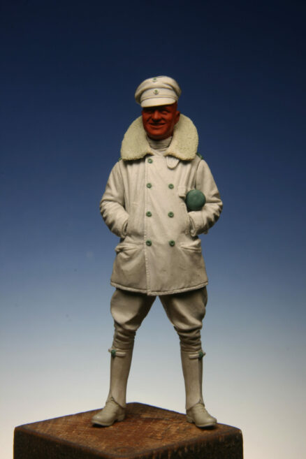 Model Cellar Manfred von Richthofen figurino WWI con bastone