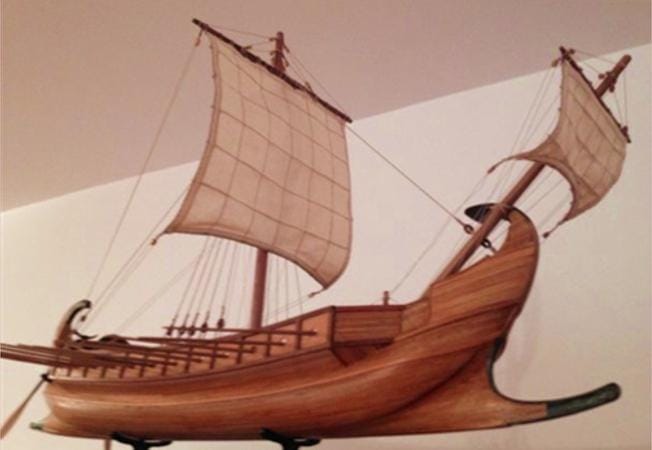 MarisStella Liburnian Monoreme 1:63 kit nave 56,9cm noce