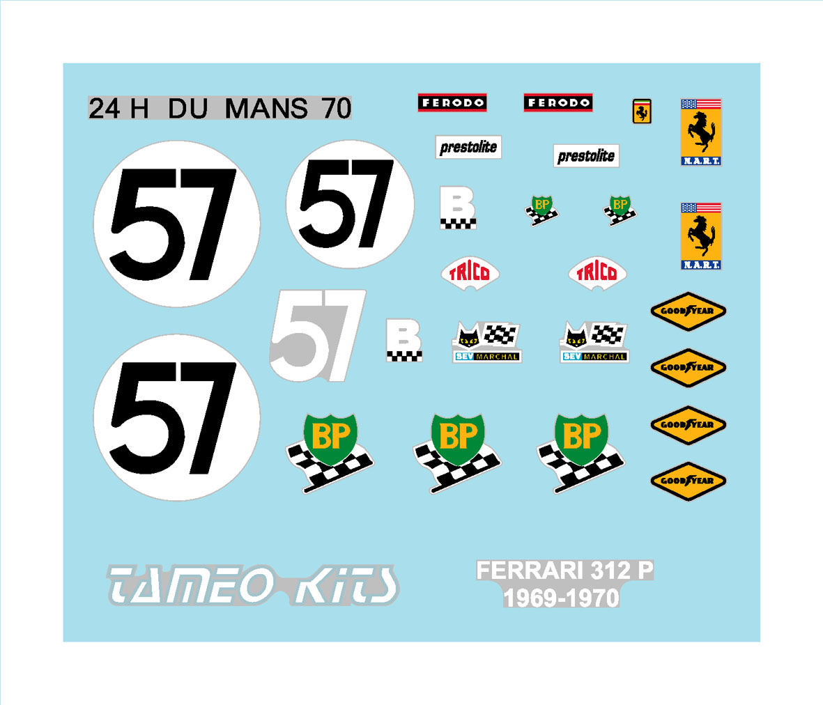 Tameo Kits TMK 031 kit montaggio in metallo