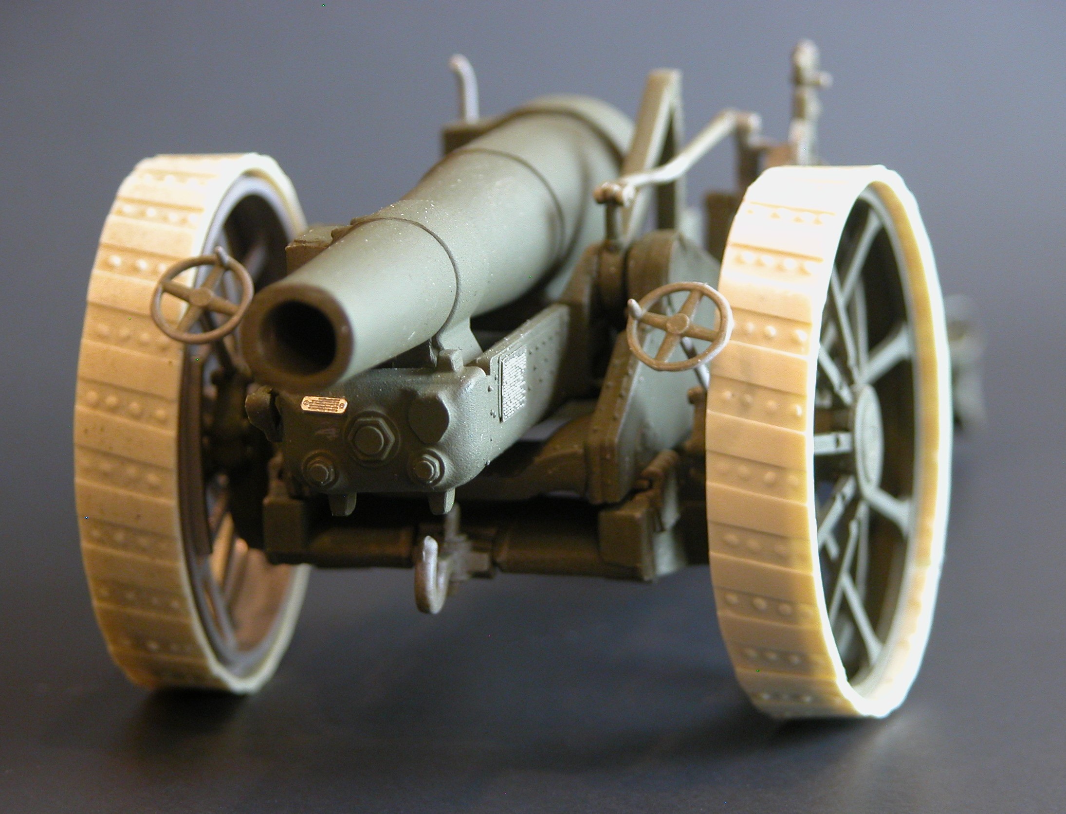 Model Cellar British BL 8-inch Howitzer Mk.VI Wheel Detail Set 1/35